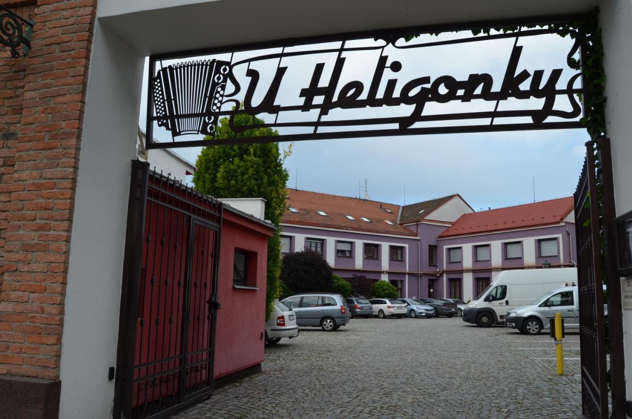 Hotel U Heligonky Brünn Exterior foto